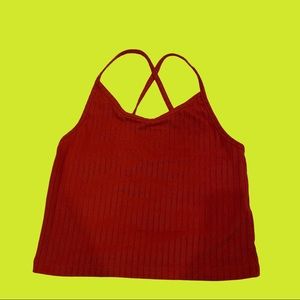 2/8$ (combine any 8$ tank tops for 2/8$) Reddish orange tank